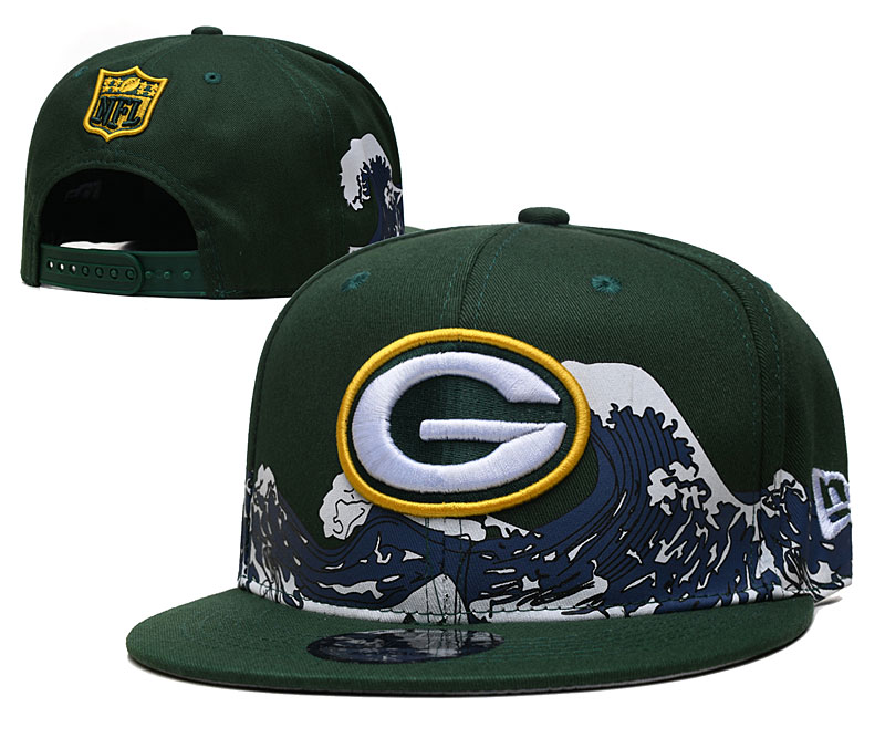 Green Bay Packers Stitched Snapback Hats 0107